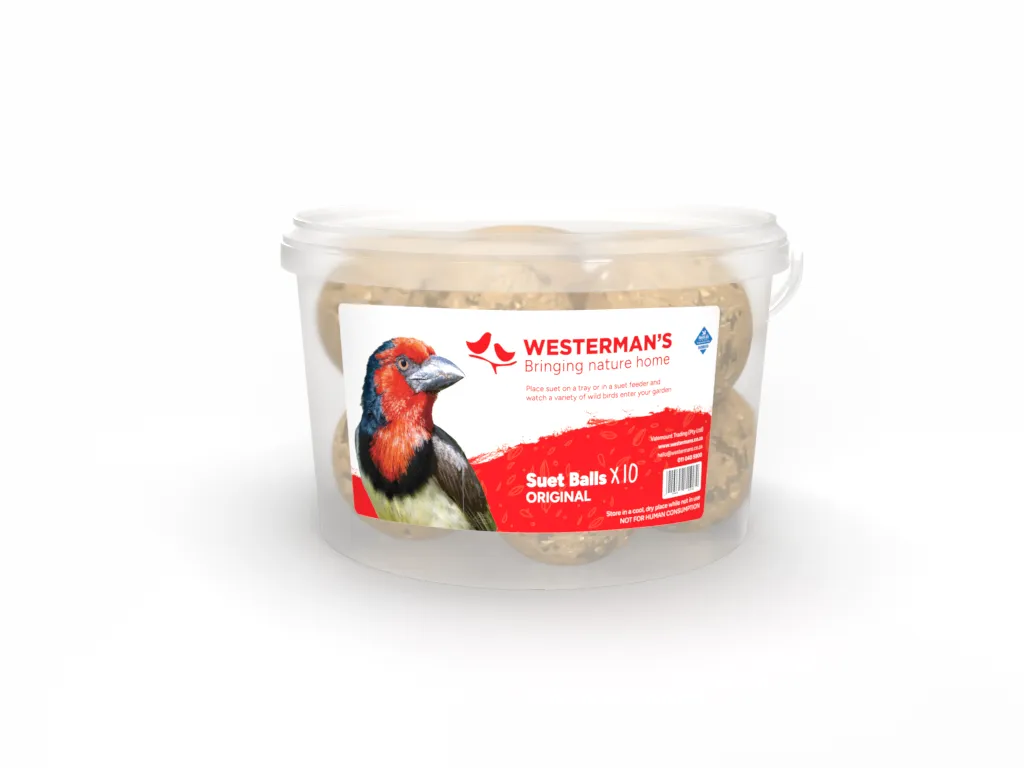 Westerman's 10 x Suet Balls Original Tub