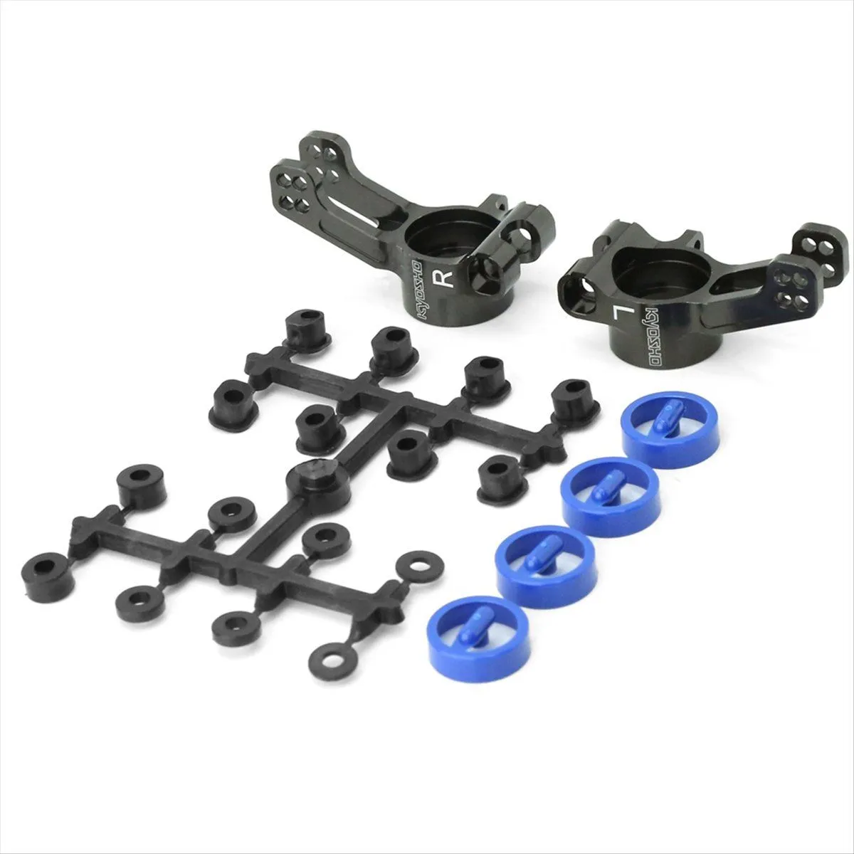 2Pcs Metal Rear C-Hub Carrier Caster Block Ifw608B