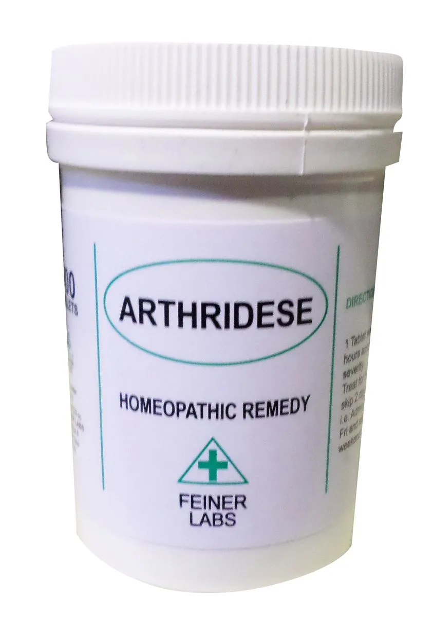 Arthridese Homeopathic Remedy (500 tablets)