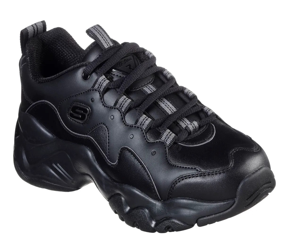 Skechers - D-Lites 3.0 - Black-Black