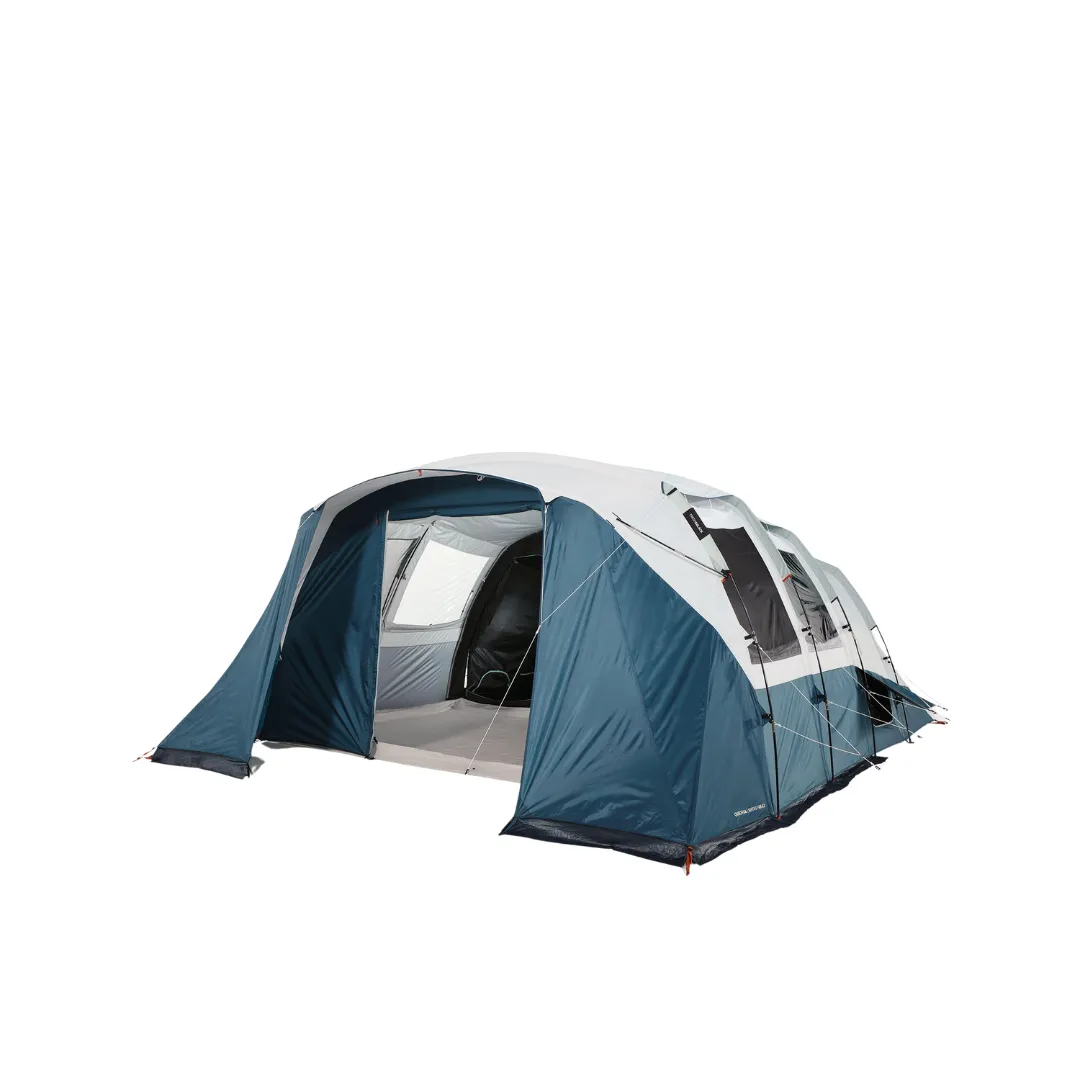 Quechua 6-Person 3-Bedroom Camping Tent - Arpenaz 6.3 Fresh & Black