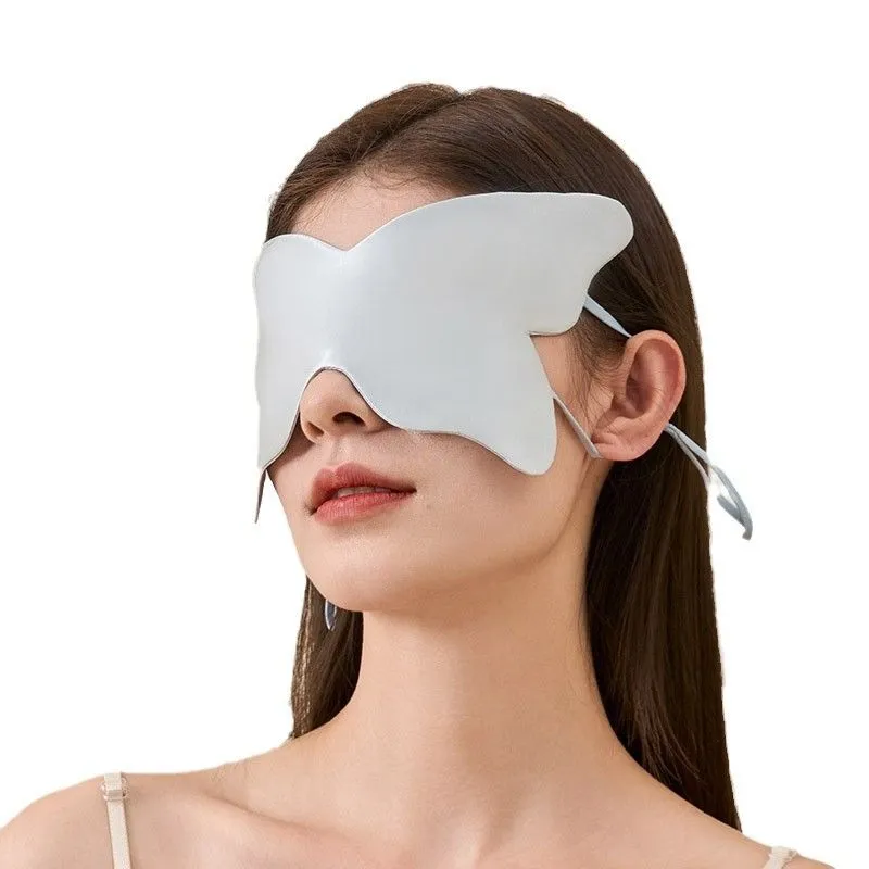 Butterfly Double-Sided Silk Eye Mask-Travel Light-Blocking Sleep Eye Mask