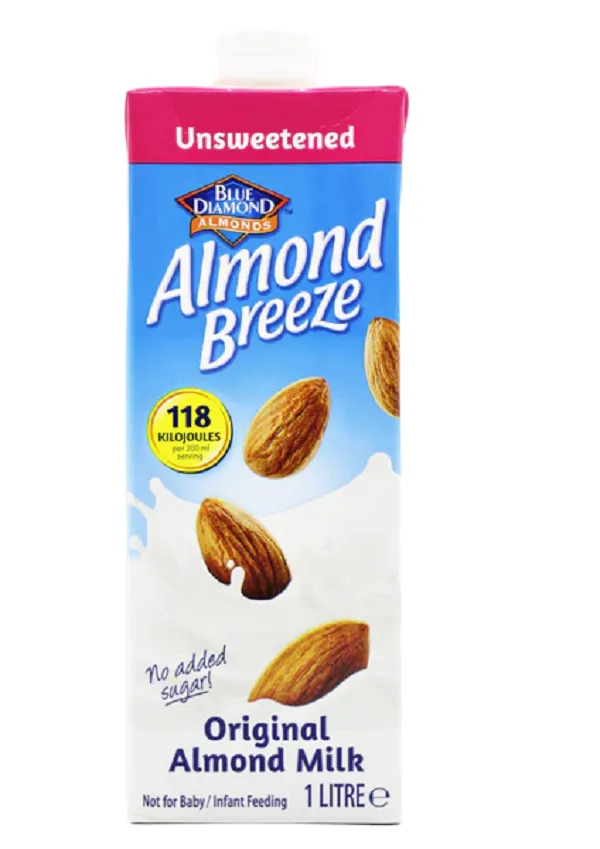 Almond Breeze - Almond Milk Unsweetened 6 - 1L Boxes