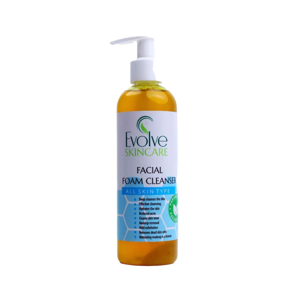 Evolve Skincare Facial Foam Cleanser 200ml