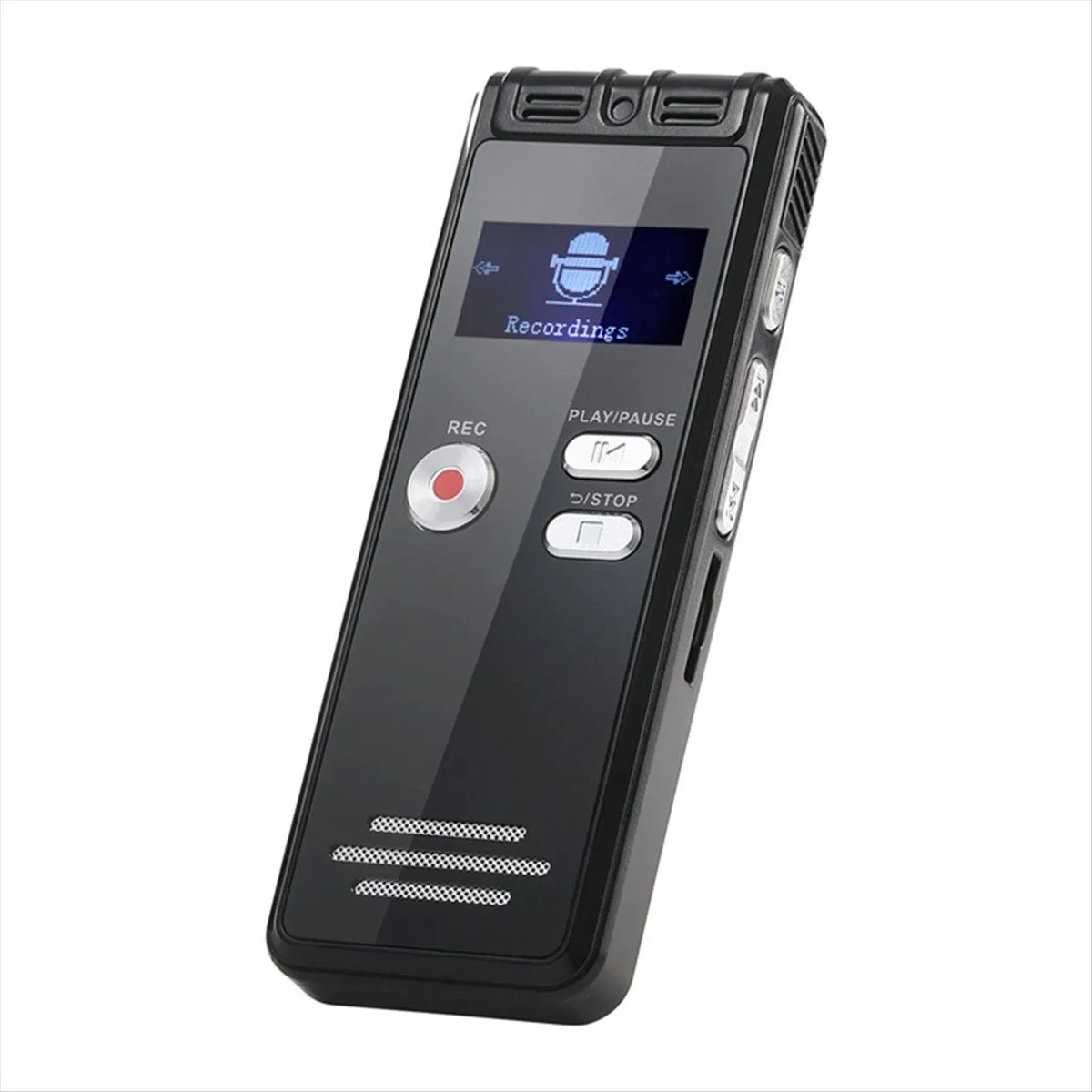 64G Digital Voice Recorder Mp3 Music Player with Mic and Speaker