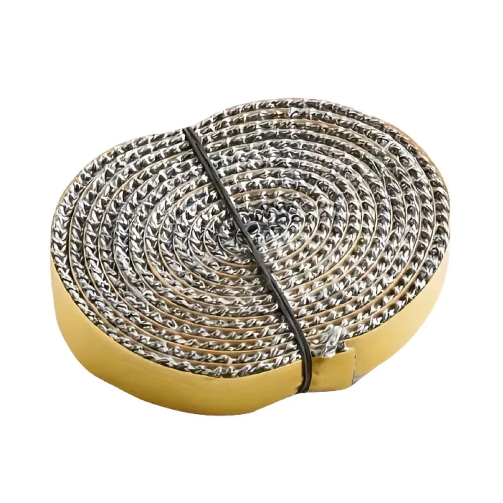 Decor Self-Adhesive Fireplace Stove Sealant Fiberglass Rope -2m