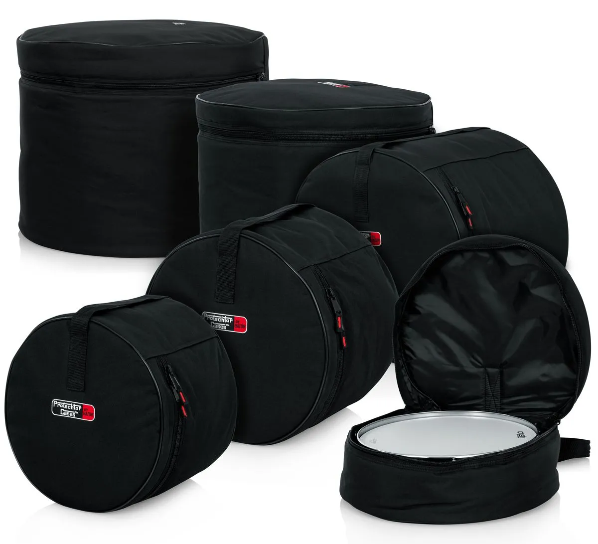 Gator Gcpstandard100 5 Piece Drum Bag Set