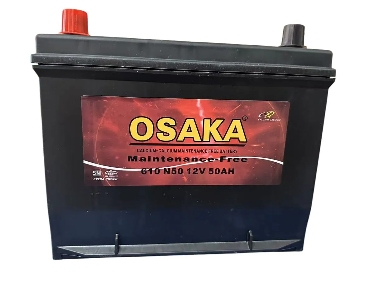 Osaka 610 N50 12V50Ah Heavy-Duty Universal Auto Battery