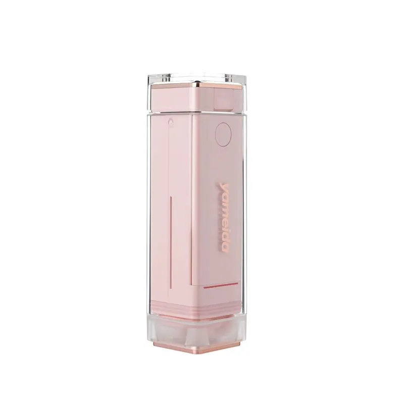 Square Tube Lipstick Style, Portable Water Flosser, Pink