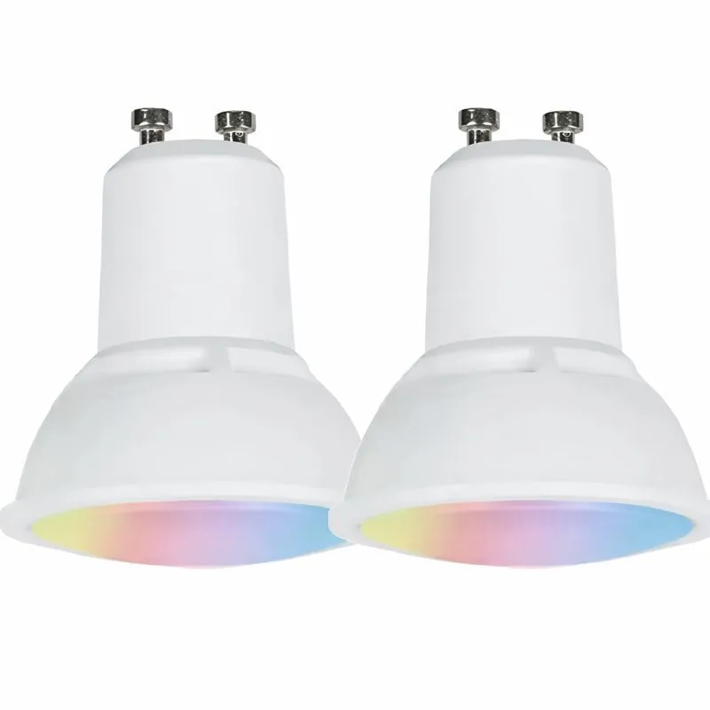 Twin pack Zigbee Smart GU10 RGB Bulb eWelink/Smartlife