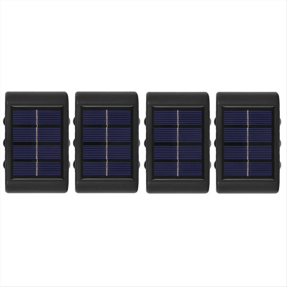 4Pcs Solar Wall Lamp Outdoor Waterproof Solar Powered Light C