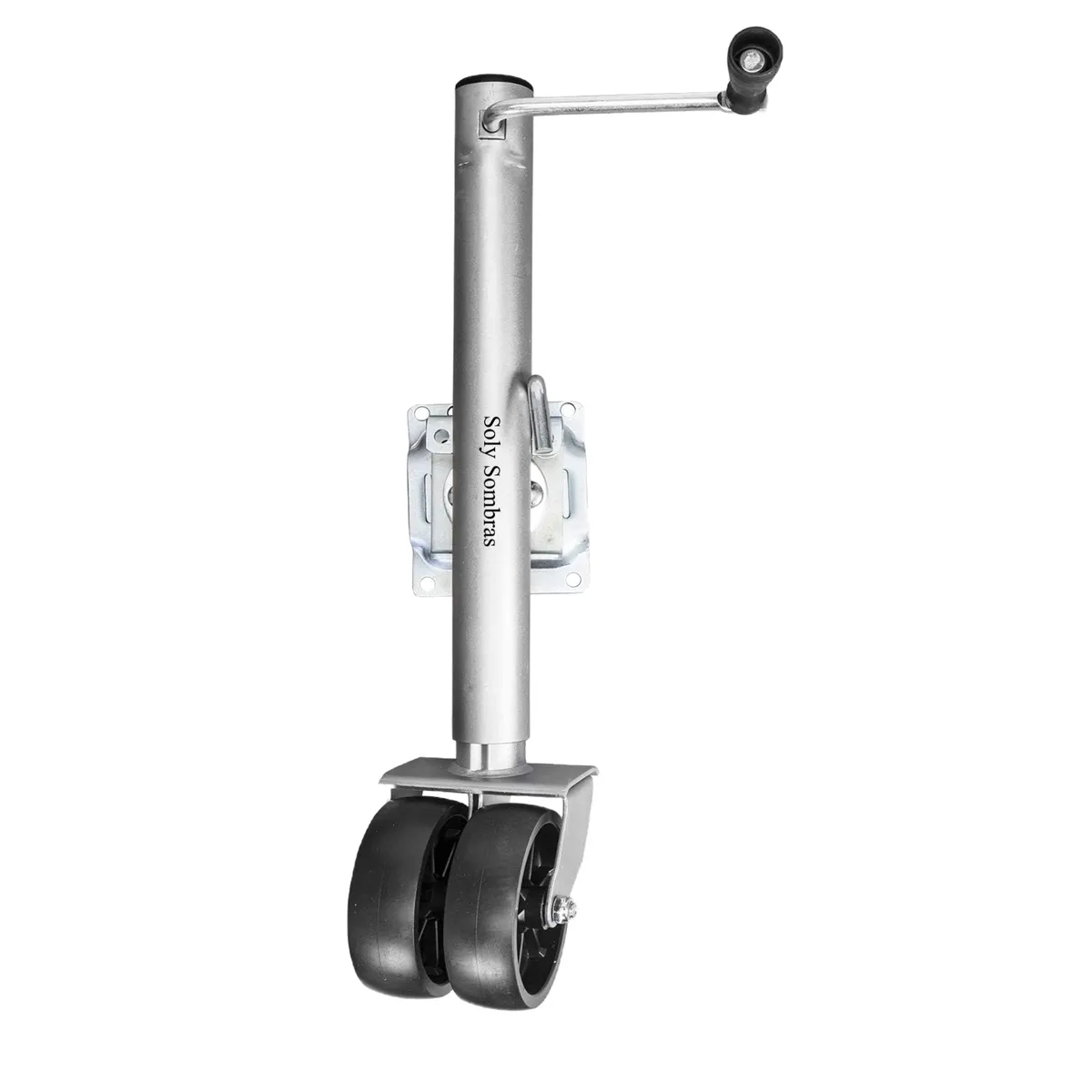 Soly Sombras 1500LBs Capacity Boat Trailer Jack Dual Wheel