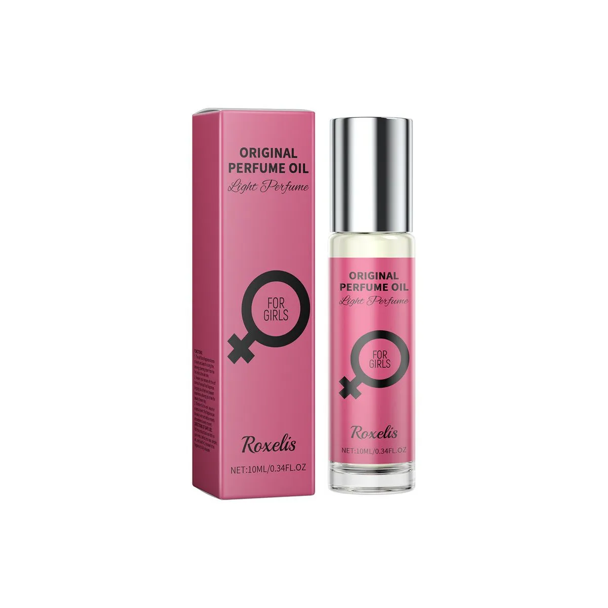 Floral Roll-On Perfume Fresh Elegant Long-Lasting - A