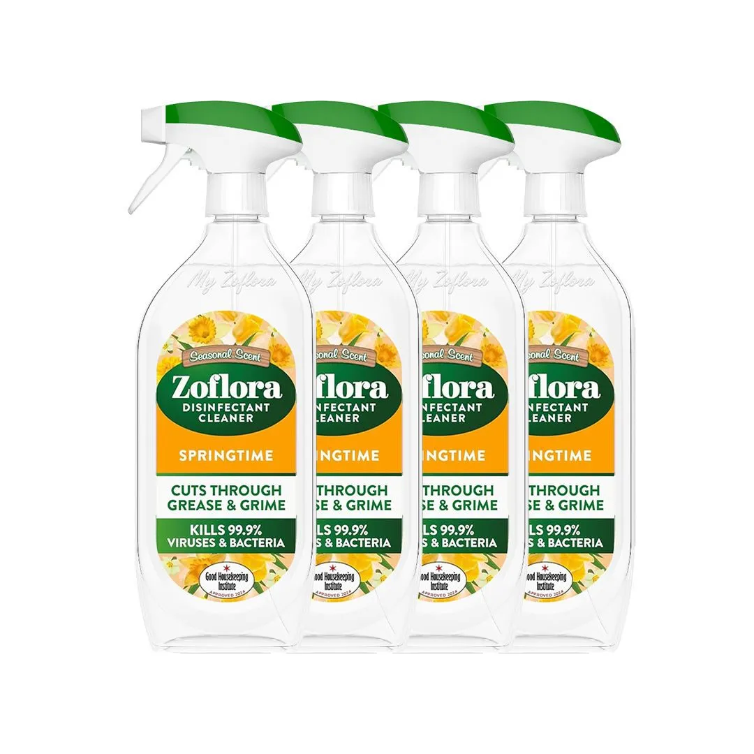Zoflora Springtime Multipurpose Cleaner 800ml Pack