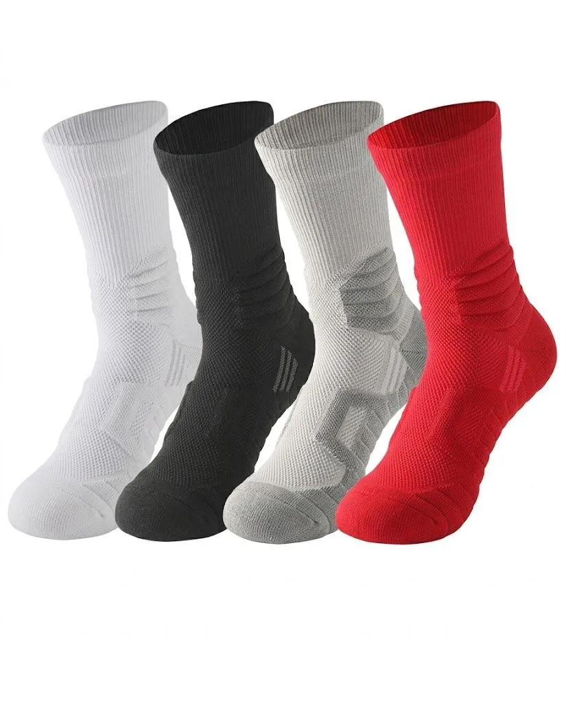 Breathable Anti-Slip Crew Sports Socks
