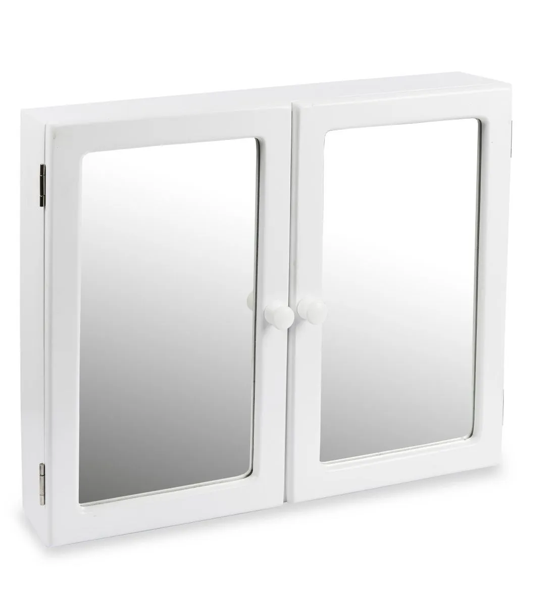 MTS Home Double Bathroom Cabinet - White