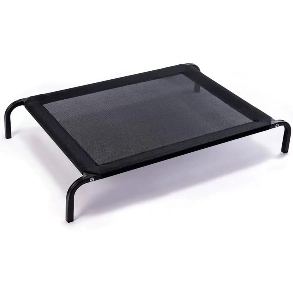 King Size XL-Elevated & Durable Dog Bed - Nylon Metal, Cooling & Washable