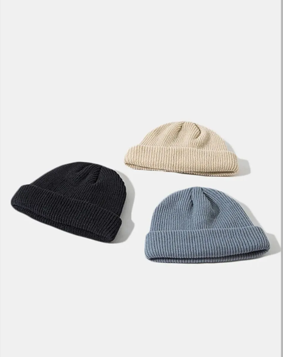 3 X Knitted Wool Hats