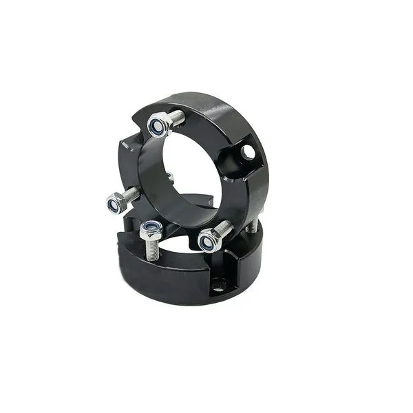 25mm Front Shock Spacer/40mm Lift Compatible with Isuzu Dmax - Set of 2 - Black