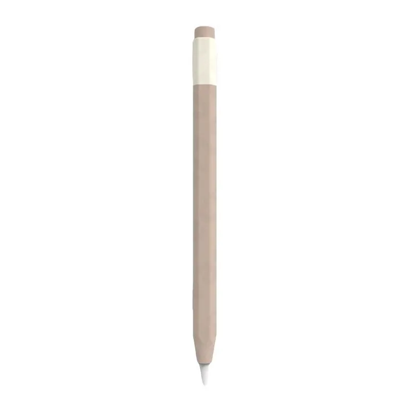 Silicone Protective Case Compatible with Apple Pencil (USB-C) - Brown