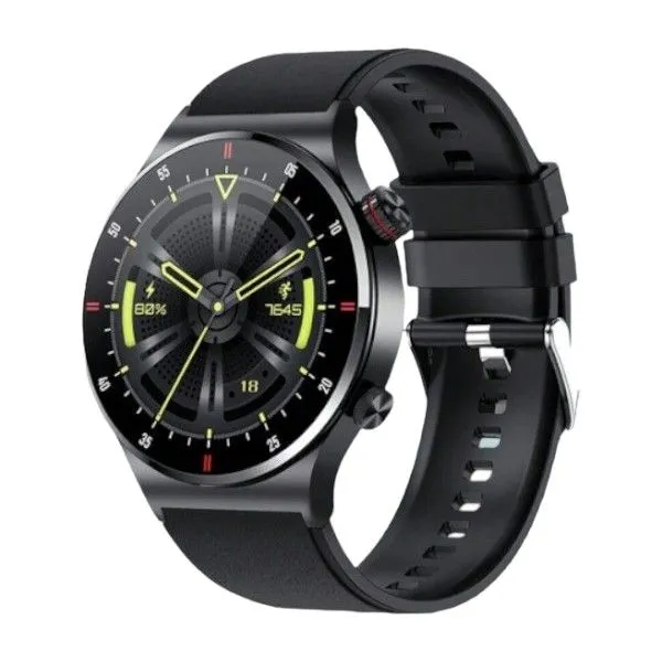 LIGE - Health & Fitness Smart Watch With Waterproof Capabilities - Black