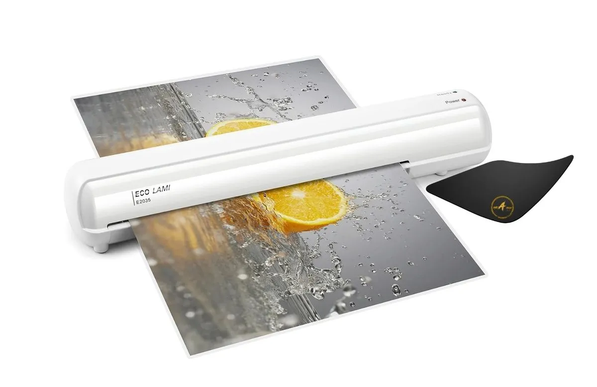 A3-Size E2035 Hot & Cold Laminating Machine ideal for Home/Office/School