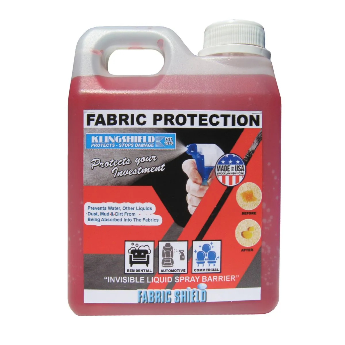 Klingshield Fabric Shield - 1Litre