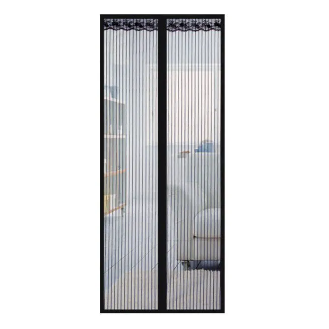 Magnetic Door Mesh - Black