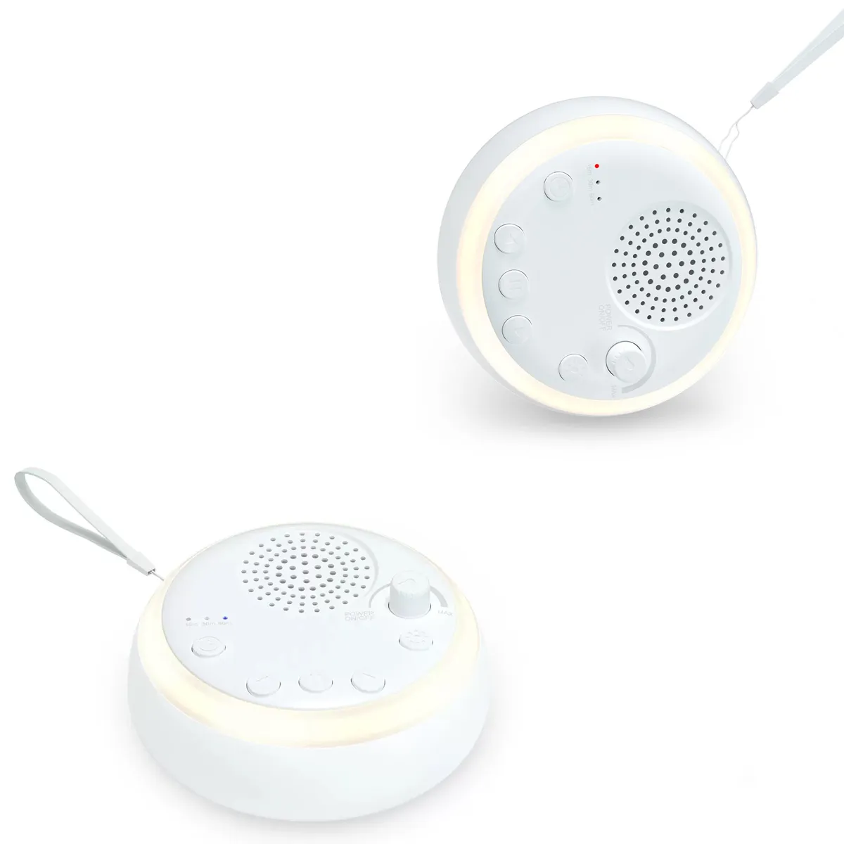 White Noise Sound Machine For Baby Adults & Night Light Sleep