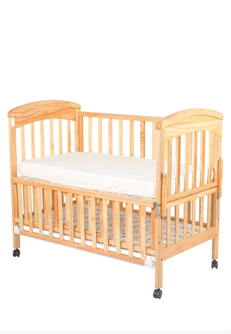 Emerald Baby Co - Sleeper Cot - Brown