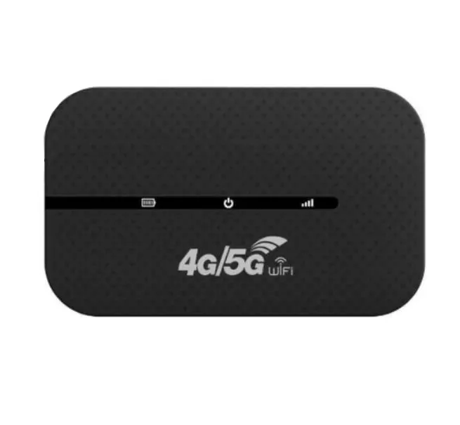 4G Router Mifi Wireless, Portable WiFi Car Mobile Router-Black