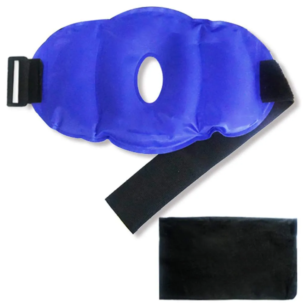 Gel Ice Pack Knee Wrap with Adjustable Straps Hot Cold Therapy
