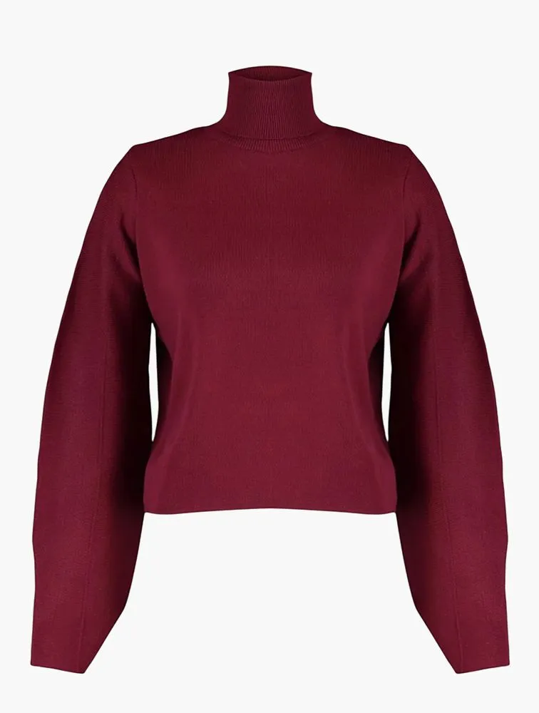 TRENDYOL Turtleneck Wide Sleeve Pullover