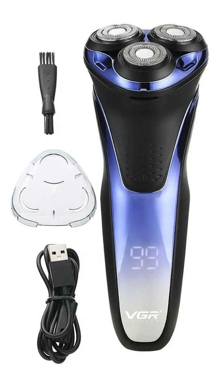 VGR V306 Electrical Mens Beard Trimmer - Waterproof & Rechargeable