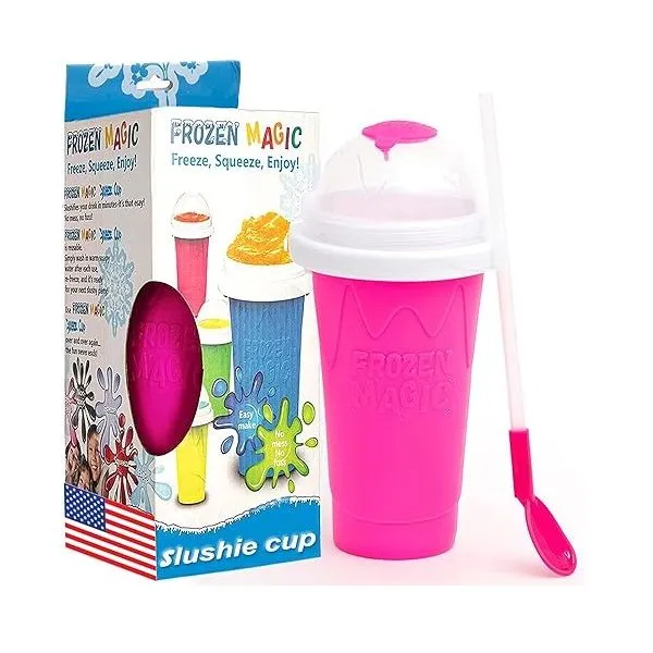Quick Frozen Slushie Cup - Pink