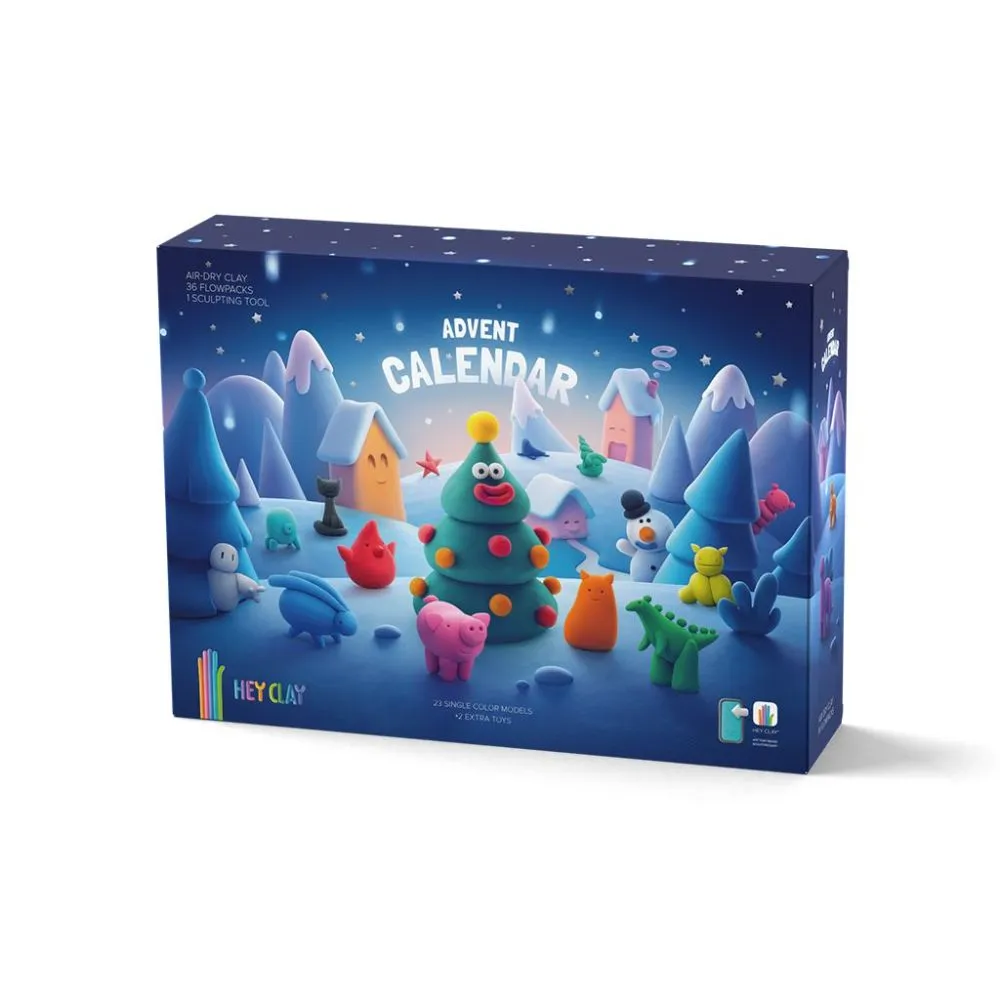 Hey Clay: Modelling Air-Dry Clay with Fun Interactive App - Advent Calendar