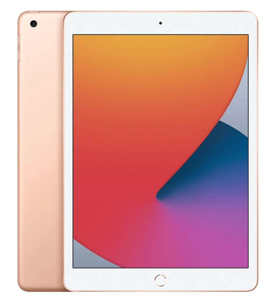 Apple iPad 10.2" 32GB WiFi 8th Gen (Pristine Like New) + SNS Charging Cable - Gold