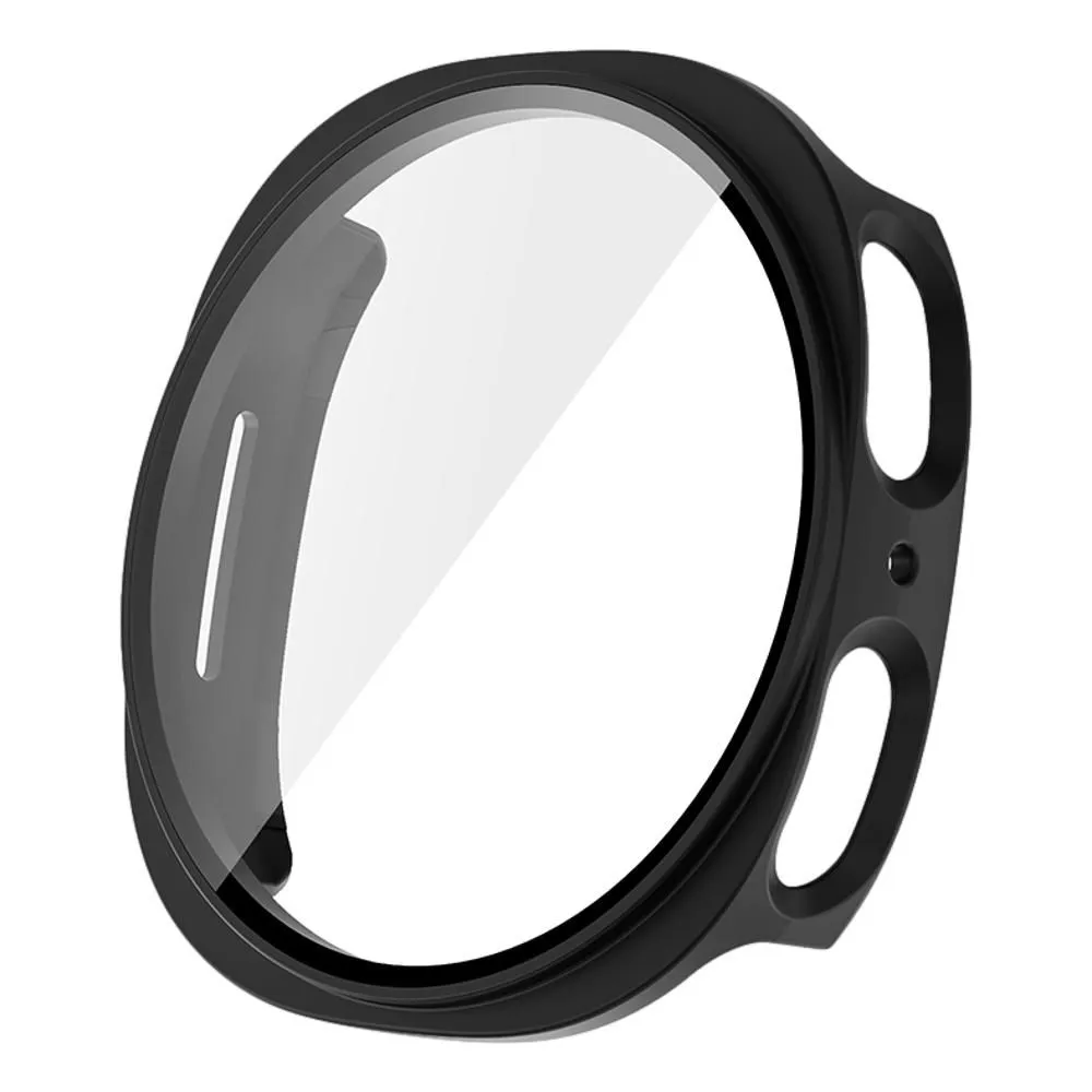 44mm Hard Case and Screen Protector compatible With Samsung Galaxy Watch 8 - Black
