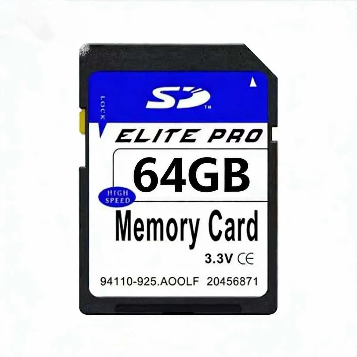 Memory Card High-Speed SD Memory Card Home Camera tf Card 64GB