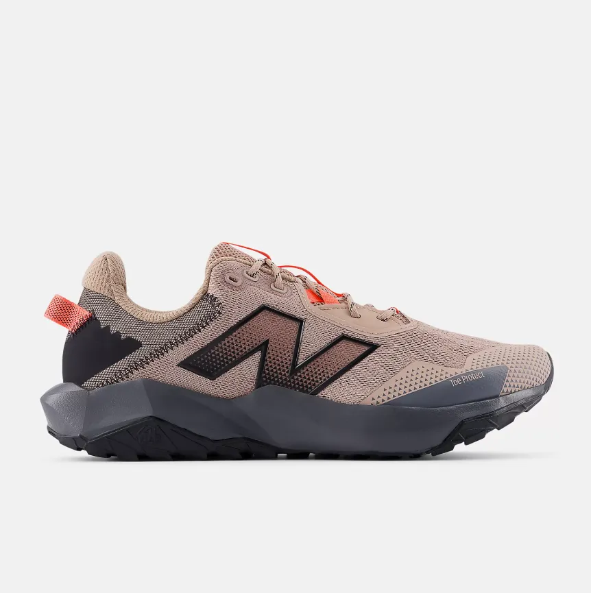 New Balance Mens's Dynasoft Nitrel V6 Trail Running Shoes - Flat Taupe