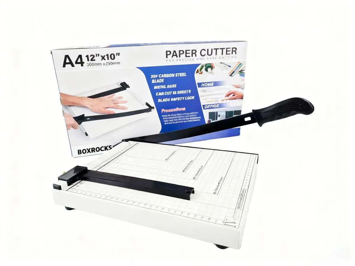 A4 Paper Cutter, Heavy Duty A4 Paper Guillotine