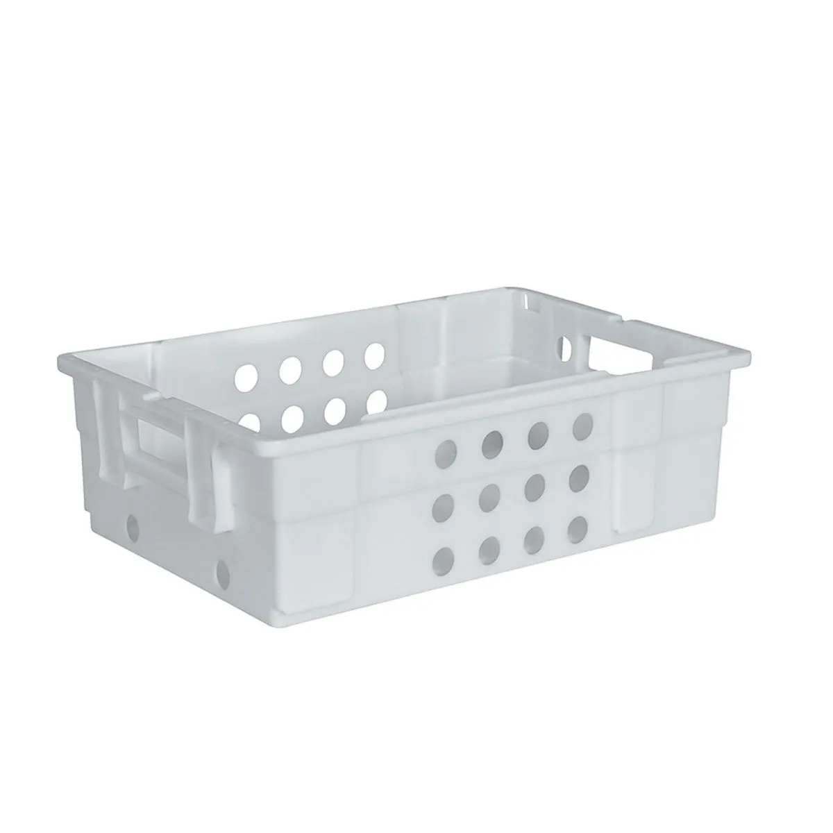 33L Stackable & Nestable Vented Freezer Crate