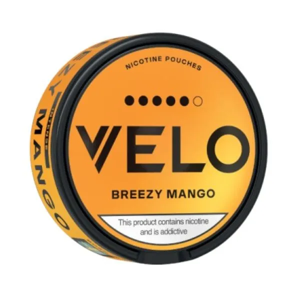 Velo Slim Nicotine Pouches - Breezy Mango 14mg - 1 Pack (20 Pouches)