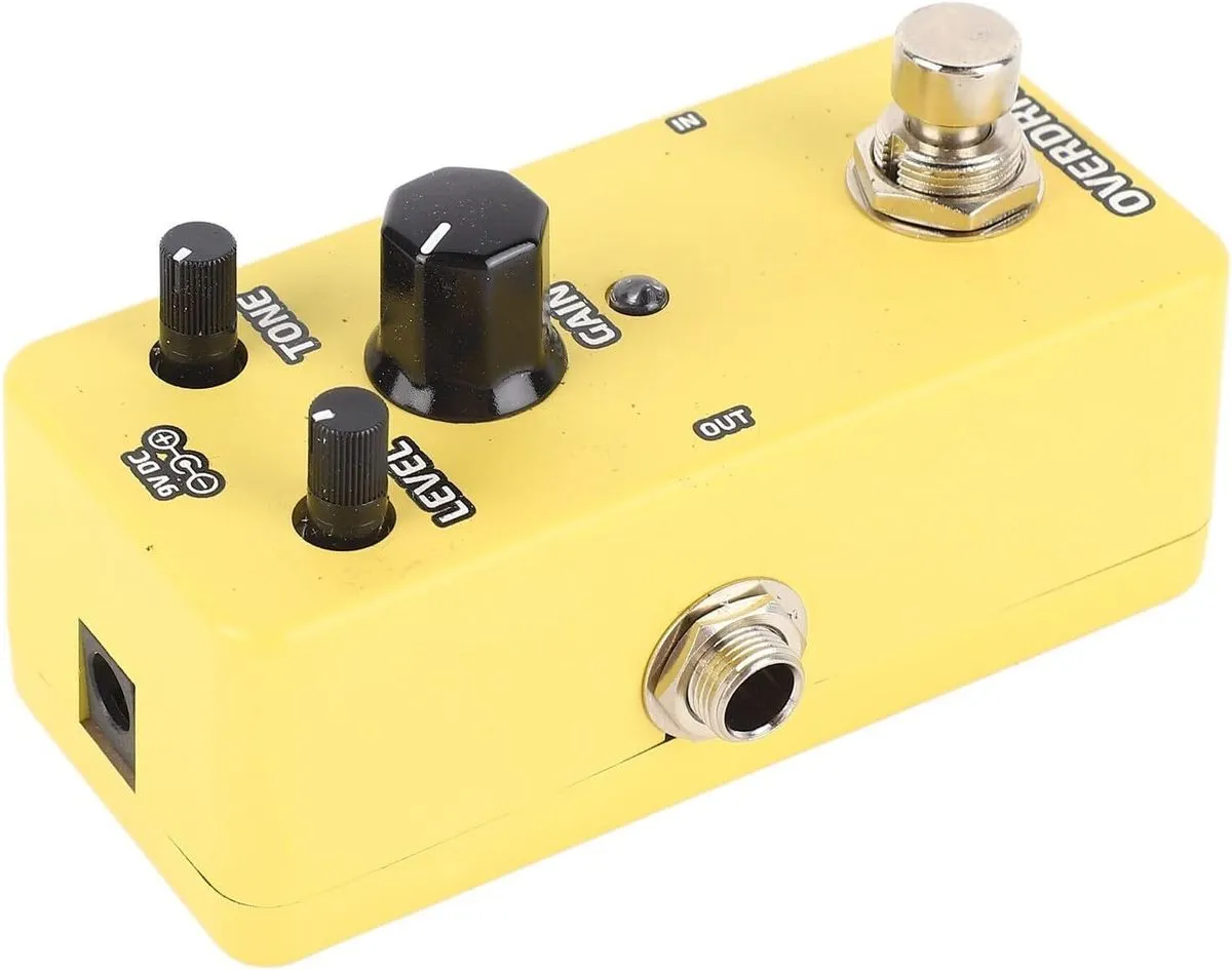 Electric Guitar Effects Pedal, Small Sized Mini Modulation Pedal Versatile