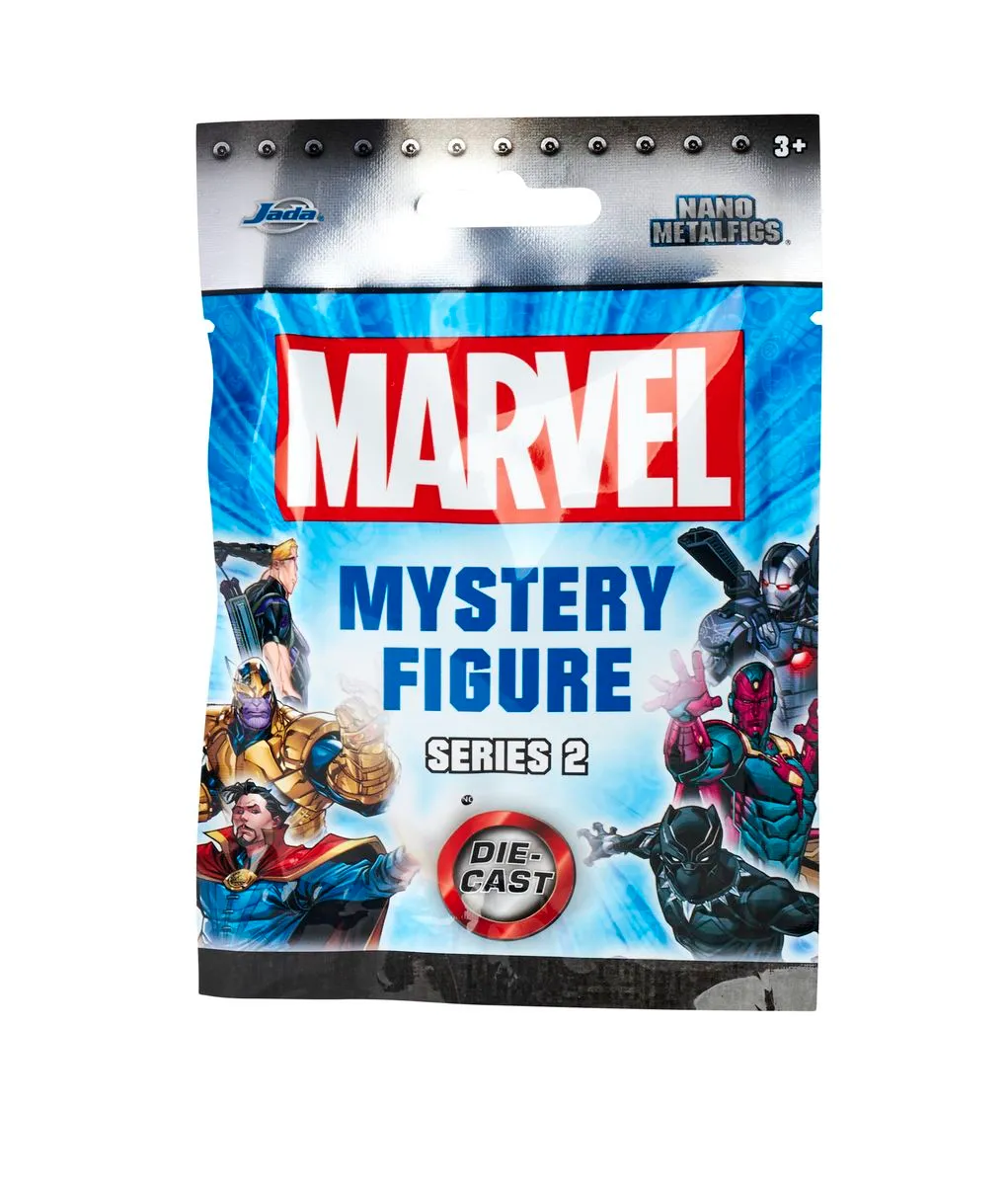Jada Toys Marvel Blind Bag Nanofigs 12 Assorted