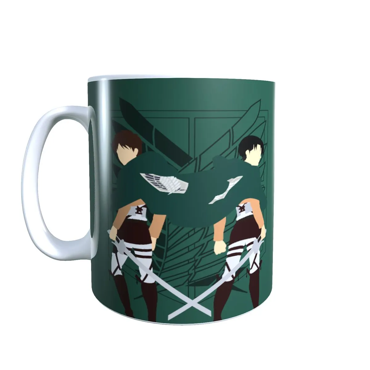 Back to Back - Attack on Titan Coffee Mug