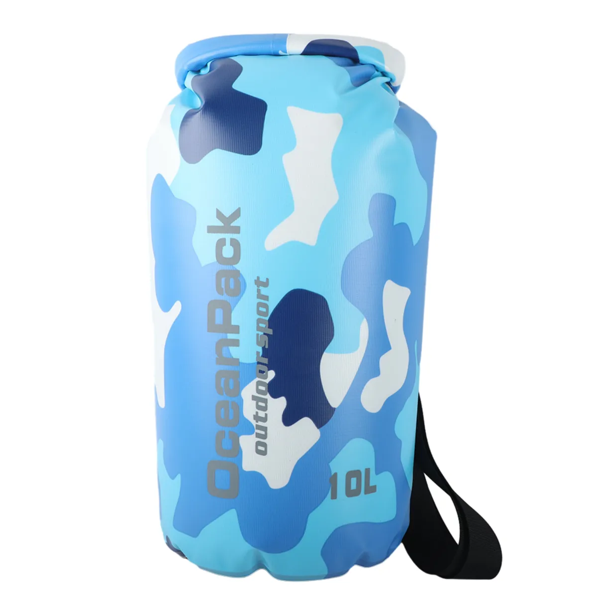 20L Waterproof Dry Bag Backpack Floating Portable for Kayaking Swimming - Blue