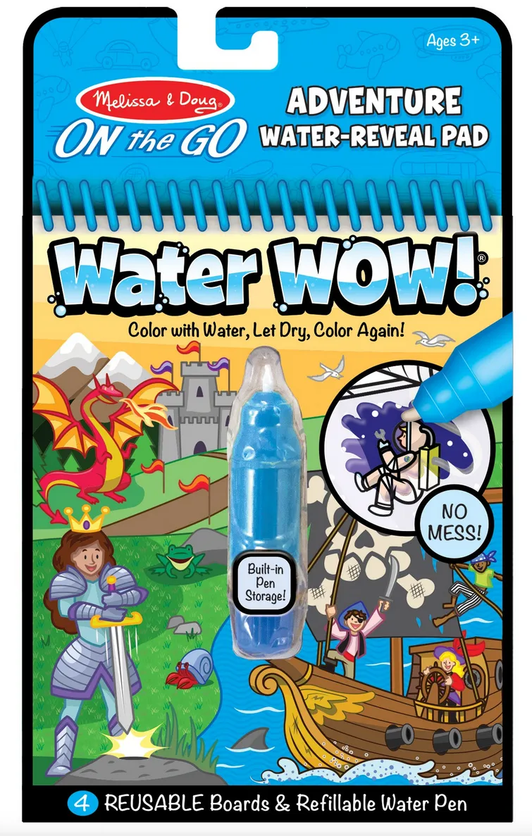 Melissa & Doug On the Go Water Wow! Water-Reveal Pad - Adventure