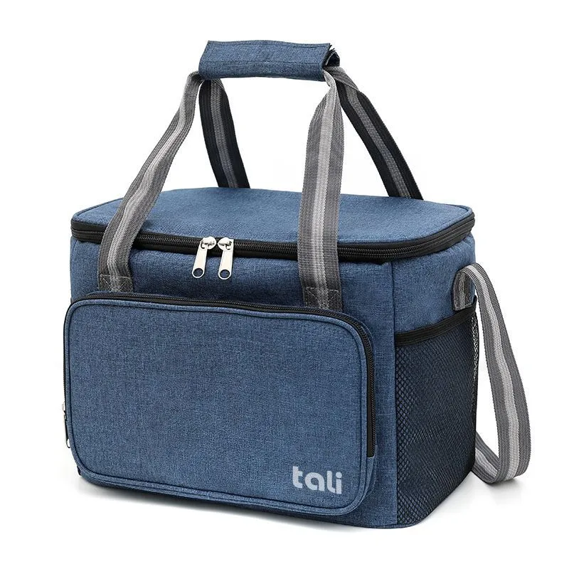 TALI lunch bags for adults / Food Storage Insulated Cooler Bag Leakproof - Blue