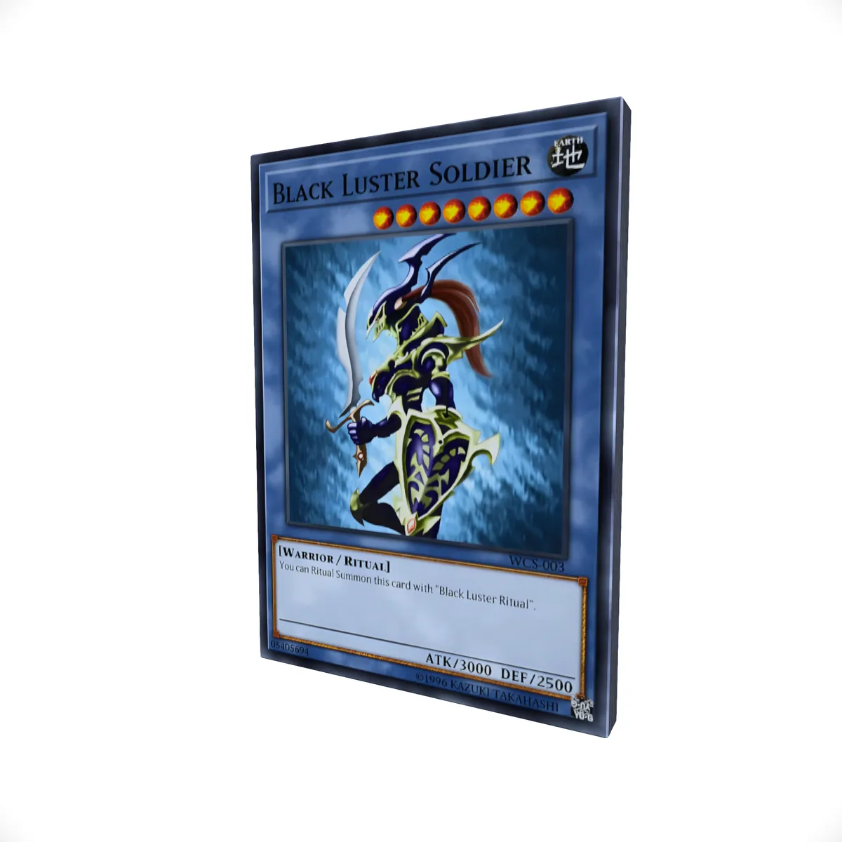 Black Luster Soldier - Yu-Gi-Oh! Card Themed Mouse Pad